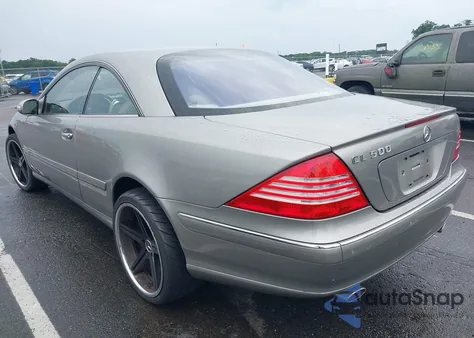 2003 Mercedes-Benz Cl 500 from USA, damaged, VIN WDBPJ75J13A035147